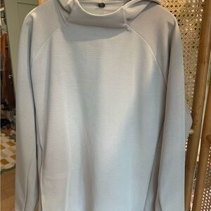 Lululemon GridLiner Fleece Hoodie Gray Men Size XL